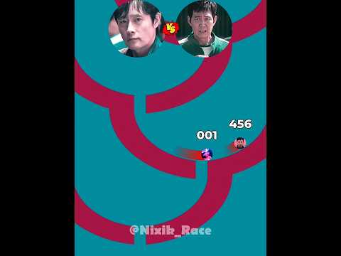 Frontman 001 Vs Gi-Hun 456 ❤️ #shorts #squidgame2 #viralgames