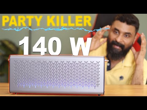 Best Portable Bluetooth  Speaker | Zebronics Studio R3 with Full Metal Body, 140W, RGB