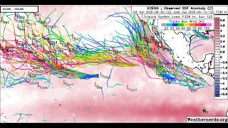 Will a tropical storm affect California next weekend? Maybe, but most likely indirectly...