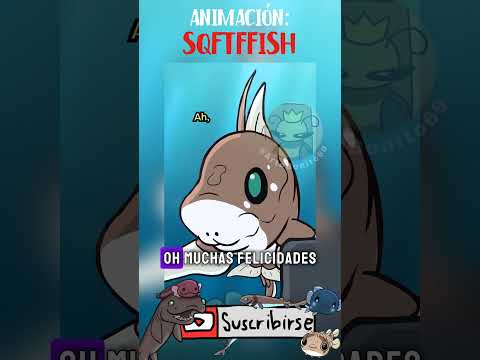 La quimera manchada 🐟🐭 | sqftfish | #shorts #animacion  #loquendo #humor