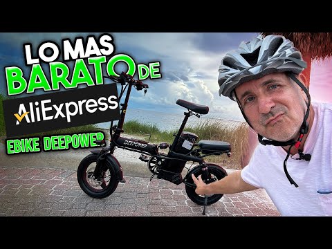 Mini moto eléctrica DEEPOWER de AliExpress REVOLUCIONARÁ el transporte urbano