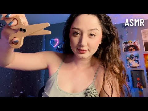 ASMR Fast Haircut & Personal Attention With WOODEN TRIGGERS!