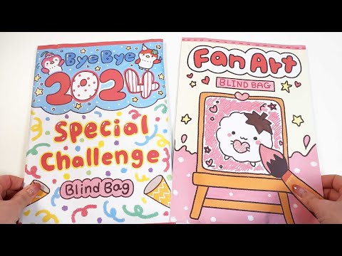 Bye bye 2024! Fan art Blind Bag l ASMR