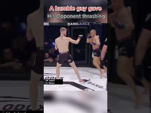 Never mess with a humble fighter—you’ll have to face the consequences #boxing #ufc #fight