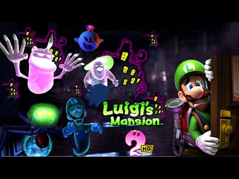 Luigi's Mansion 2 HD - Luigi vs All Bosses (No Damage)