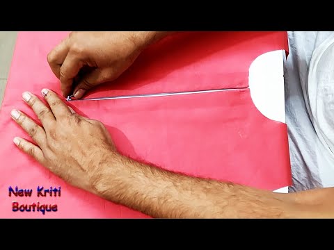 ज़िप लगाने का आसान तरीका || Attach Invisible Zip in kameez/kurti and blouse