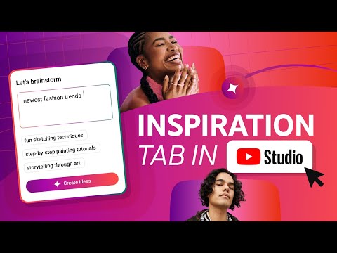 Inspiration Tab in YouTube Studio