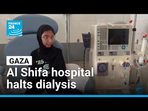 YouTube video thumbnail: Gaza: Al Shifa Hospital Halts Dialysis as Offensive Escalates