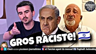 🔴➡️Gaza: Des journalistes 🇫🇷 recadrent un ancien agent du Mossad 🇮🇱