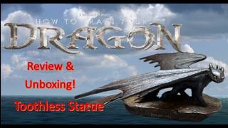 How To Train Your Dragon Live Action | Tongshifu Toothless Brass Statue Unboxing & Review!