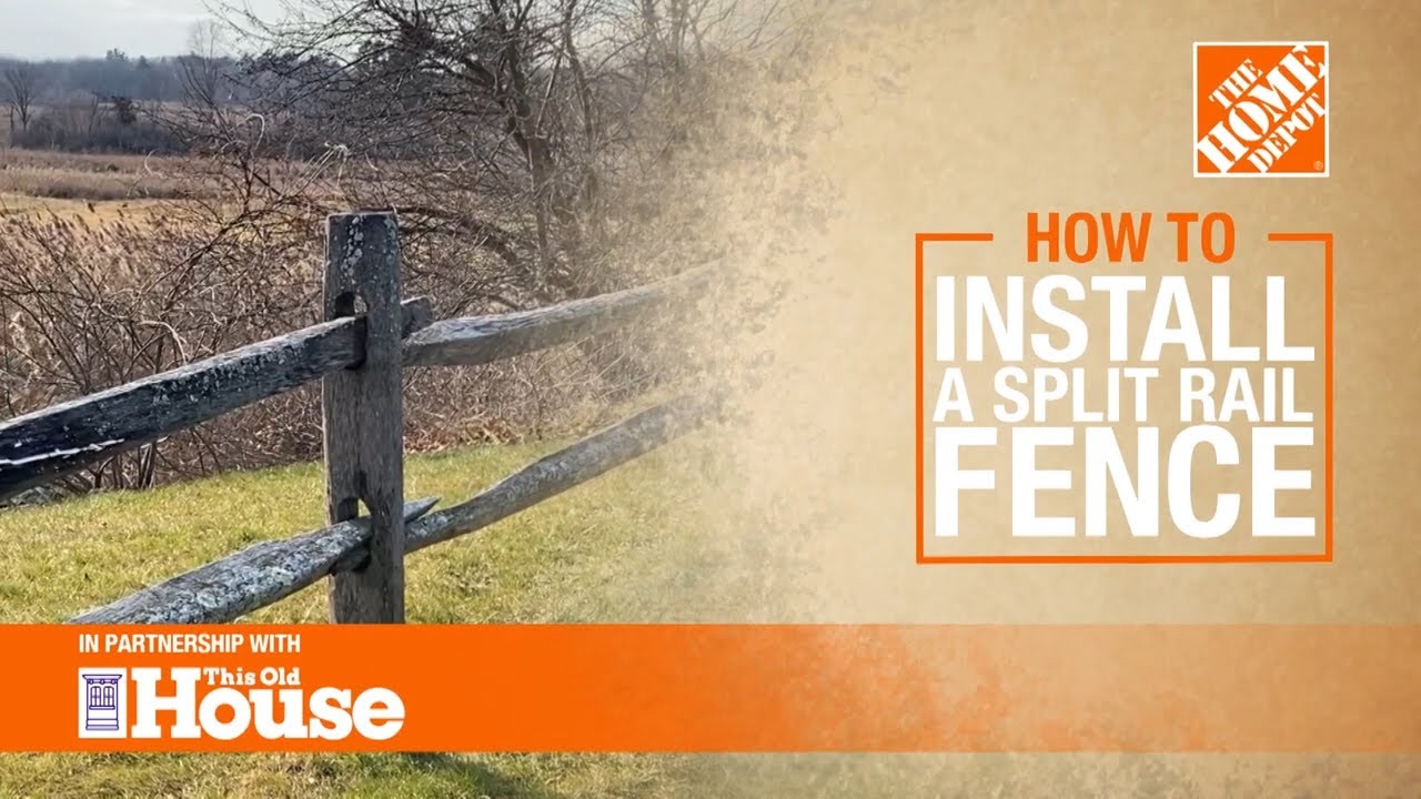 How to Install Split Rail Fence