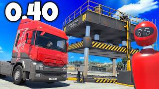I CRUSHED the NEW Dummy & Truck in a HYDRAULIC PRESS! (BeamNG Drive 0.40)