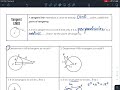 Tangent Lines and Circles Concepts