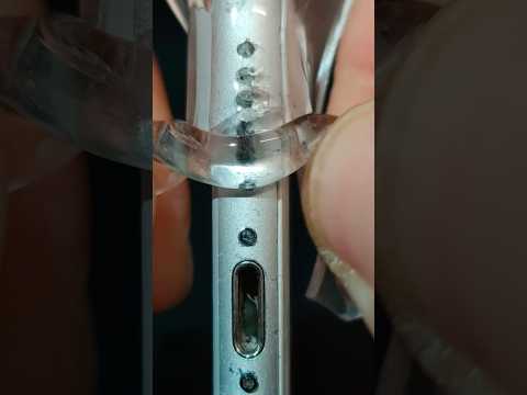 Cleaning iPhone Speaker with Nano Gel 🫨 #asmr #satisfying #cleaning