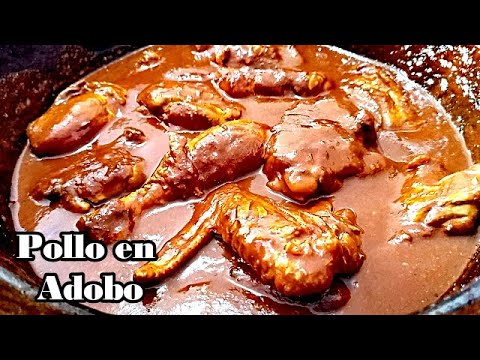 🍗 COMO HACER POLLO EN ADOBO SIN HORNO|| RECETA de POLLO Adobado Para FIESTAS ||CRIS EN LA COCINA