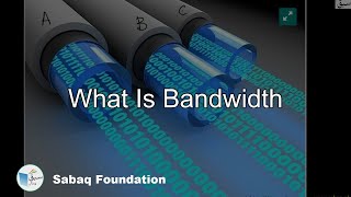 What Is Bandwidth