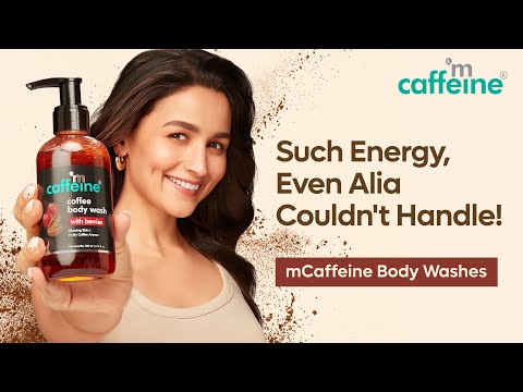Alia x mCaffeine | Too Much to Handle | Coffee Body Wash to Energize, Deep Cleanse &amp; De-tan Skin