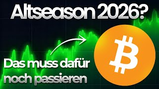 Das muss passieren für eine Altcoinseason und so positionierst du dich richtig!