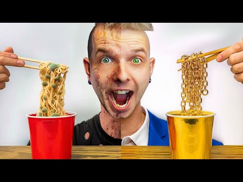 TANIE vs DROGIE JEDZENIE CHALLENGE