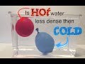 Understanding Density with Hot and Cold Water