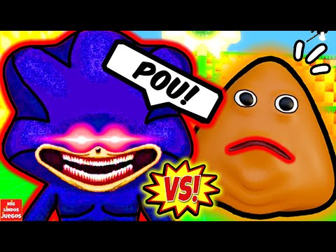 SHIN SONIC VS POU ?? 🍫 | BOU ENCUENTRA LOS SONIC TAPES en ROBLOX | Juegos Gameplays Chocolate Gamer