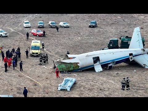 YouTube video thumbnail: New Evidence Suggests Russian Forces Shot Down Azerbaijan Airlines Flight 8432