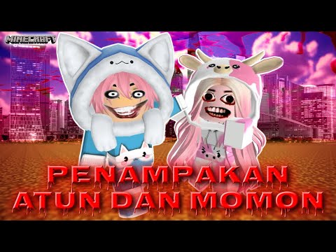 PENAMPAKAN ATUN DAN MOMON HANTU DI MINECRAFT ! ATUN DAN MOMON KESURUPAN SEREM !