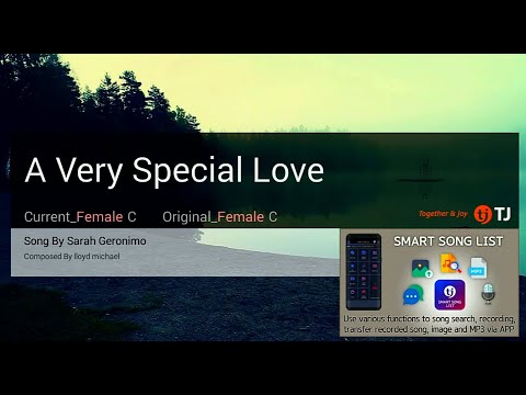 A Very Special Love | Sarah Geronimo | Karaoke | HD