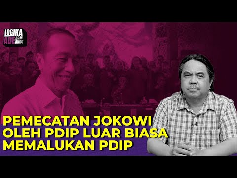 PEMECATAN JOKOWI OLEH PDIP LUAR BIASA MEMALUKAN PDIP I Logika Ade Armando