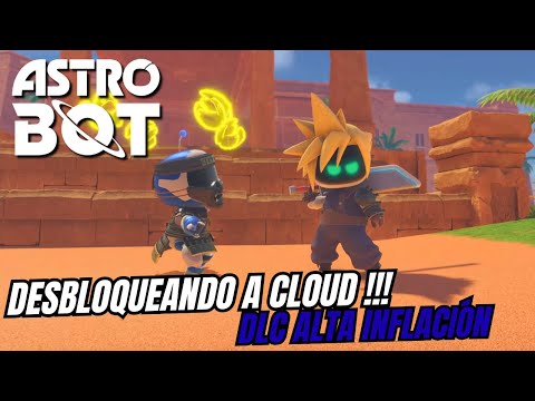 Astro Bot PS5 DLC Alta Inflación Desbloqueando a  Cloud Bot
