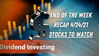 Stock Market Charts: End Of The Week Recap & Stocks To Watch $KR $WFC $RIO $X $XOM $MO $BTI