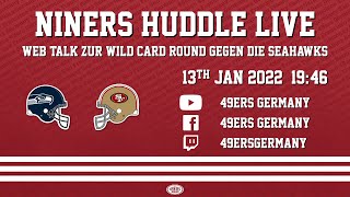 19:46 LIVE WEB TALK zur WILD CARD ROUND: Seahawks @ 49ers