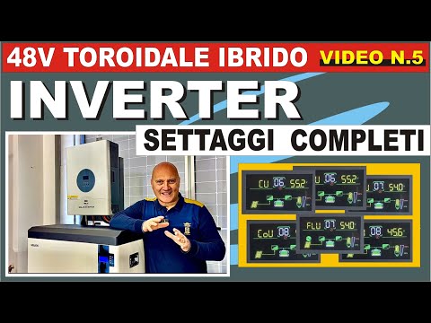 SETTAGGIO INVERTER #fotovoltaico #faidate #perte