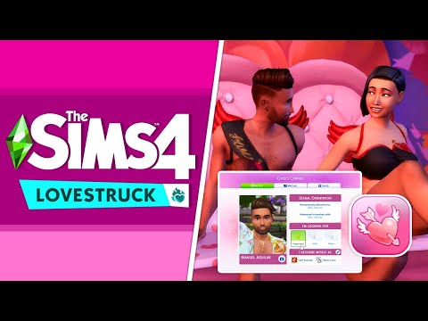THE SIMS 4 LOVESTRUCK REVEAL TRAILER! FIRST LOOK AT CUPIDS CORNER & FREE POLYAMORY