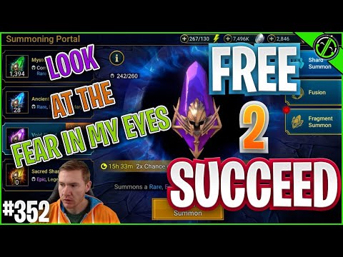 I'm Actually AFRAID To Summon These Void Shards Lol | Free 2 Succeed - EPISODE 352