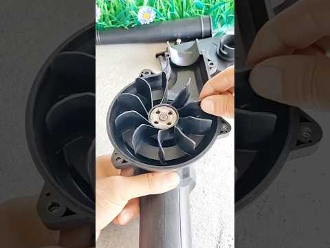 How to make a blower fan using a grinding machine. #shorts #short #shortsfeed