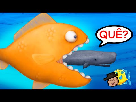 24 HORAS VIVENDO COMO UM PEIXE GIGANTE! (Tasty Blue • Parte 1)