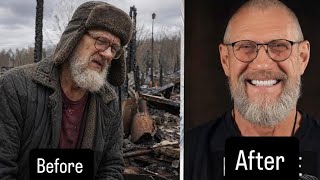 The homeless man had no teeth, so we made him new ones.