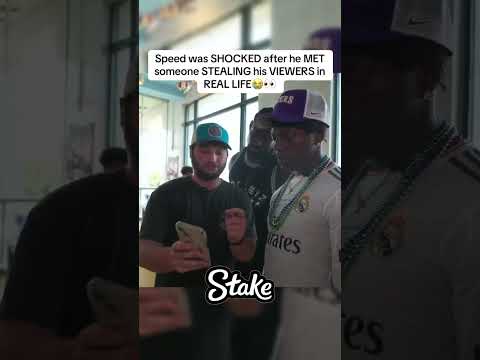 Speed meet some on stealing is view #ishowspeed #ishowspeedlive