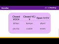Exploring Open and Closed Syllables in 3rd Grade ELA