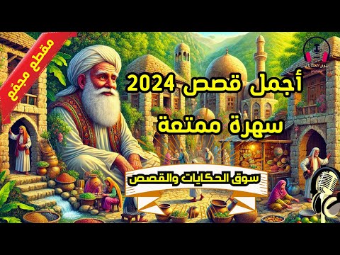 أروع قصص سنة 2024، مقطع مجمع من سوق الحكايات والقصص، سهرة ممتعة