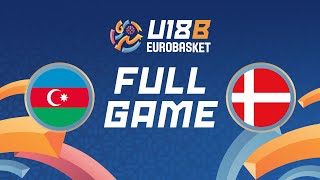 Azerbaijan v Denmark | Full Basketball Game | FIBA U18 Women's EuroBasket 2025 Division B