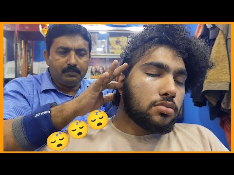 MESMERIZED ! Relaxing Head Massage Experience by New Barber SAMPURNA💈#asmr