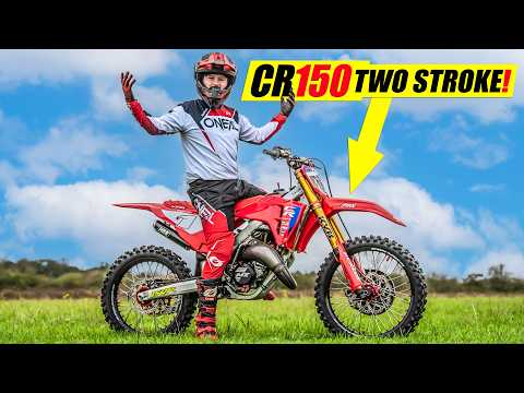 Riding a 2025 Honda CR150 2 Stroke!