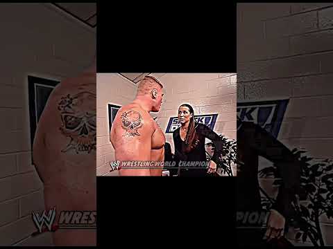 Brock lesnar& Stephanie McMahon& love &story ￼￼💔💘🤯🔥