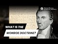Monroe Doctrine and American Diplomacy