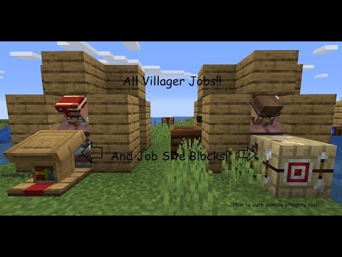 All The Villager Jobs In Minecraft Blocks Jobs Ecityworks