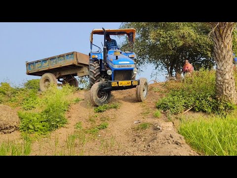 750 Di Sonalika Tractor Trolley | Tractor video Trolley | Sonalika Tractor Trolley | JM Bangla ||
