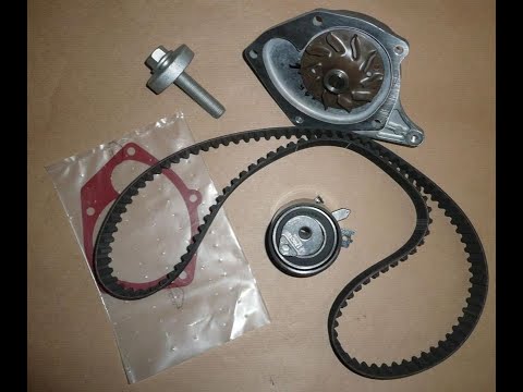 Комп. ремень грм ролики и помпы kangoo 1.5 dci - видео