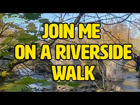 Join me on a walk along the River Usk at Llangynidr in Wales